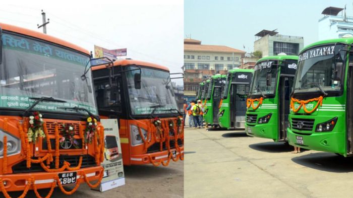 काभ्रेमा मयुरपछि साझा र मेट्रो यातायातको सेवा