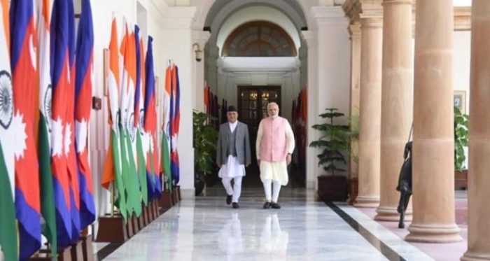 शब्दमा एकले अर्काको प्रशंसा गरे – तर, ओली–मोदीले हात मिलाएनन्
