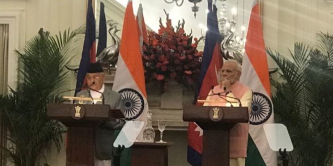 ओली र मोदीबीच भएको १२ सम्झौतासहित