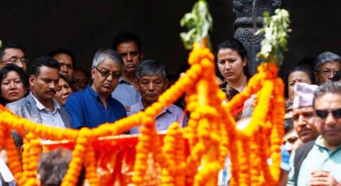 दुनियाँ हसाएका मदनका आँखा आर्यघाटमा यसरी रसाए