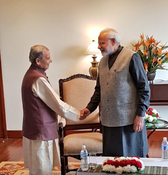 निर्वाचनमा राम्रो गरेको भन्दै ठाकुरलाई मोदीको बधाई