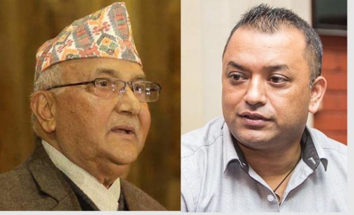 ओलीलाई थापाको प्रश्न-तपाईलाई सुपर लम्पसारवादी भन्न पाइने कि नपाउने?