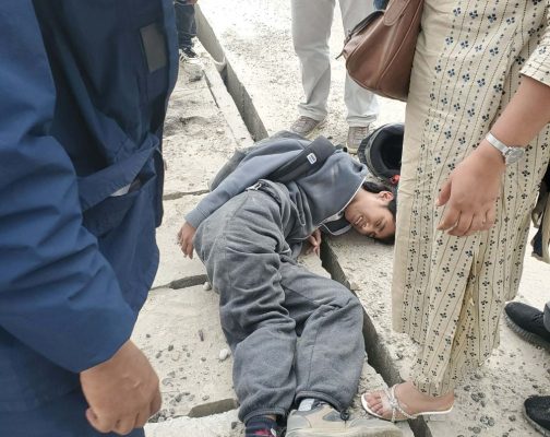 बनेपामा मोटरसाइकल दुर्घटना, एक जना घाइते