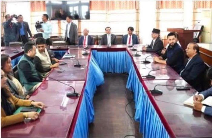 सर्वदलीय सहकार्यमा नौ दलकाे संयुक्त अपिल