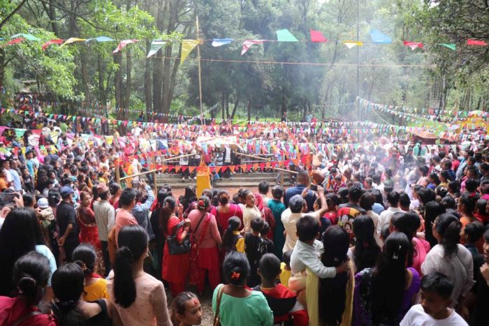 नेवार समुदायले अन्तपात चढाउने,‘झाँक्री’ले ढ्याङ्ग्रो बजाउने र ब्राम्हण समुदायले जनै लगाउने गोसाइँस्थानको महत्व