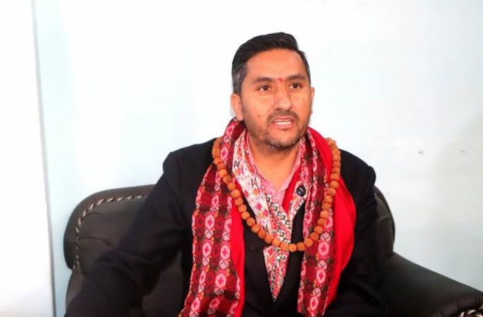 पूर्व संचारमन्त्री खरेल रास्वपा प्रवक्तामा मनाेनित