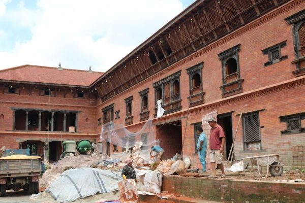 भद्रकाली मन्दिर  परम्परागत वास्तुशैलीमा  निर्माण