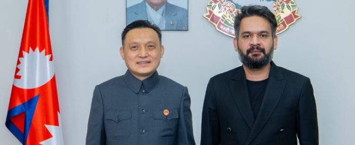 प्रधानमन्त्री साहले चिनियाँ राजदूतसँग गरे शिष्टाचार भेट