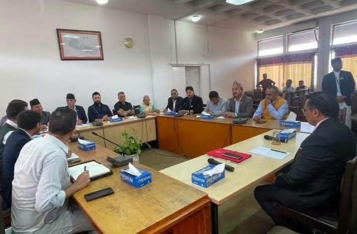 राष्ट्रिय स्वतन्त्र पार्टीको सर्वदलीय बैठक सुरु