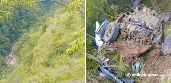 इन्द्रसरोवरमा ईभी दुर्घटना हुँदा चार जनाको मृत्यु