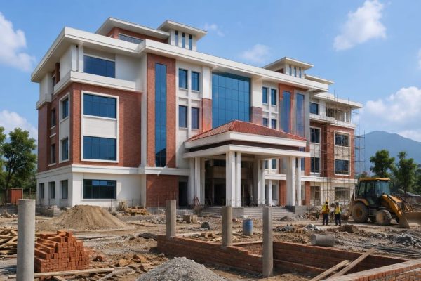 बन्ने भयो,धुलिखेलमा जिल्ला प्रशासन कार्यालयको नयाँ भवन निर्माणका लागि कार्यादेश