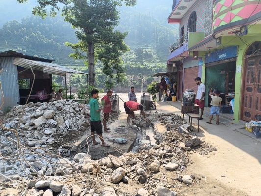 बाढीमा क्षतिग्रस्त १२ वटा झोलुङ्गे पुलको मर्मत