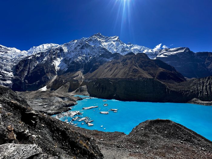 हिमपहिराे र तापक्रम वृद्धिबाट पञ्चकुण्ड तालकाे जाेखिम कम छैन