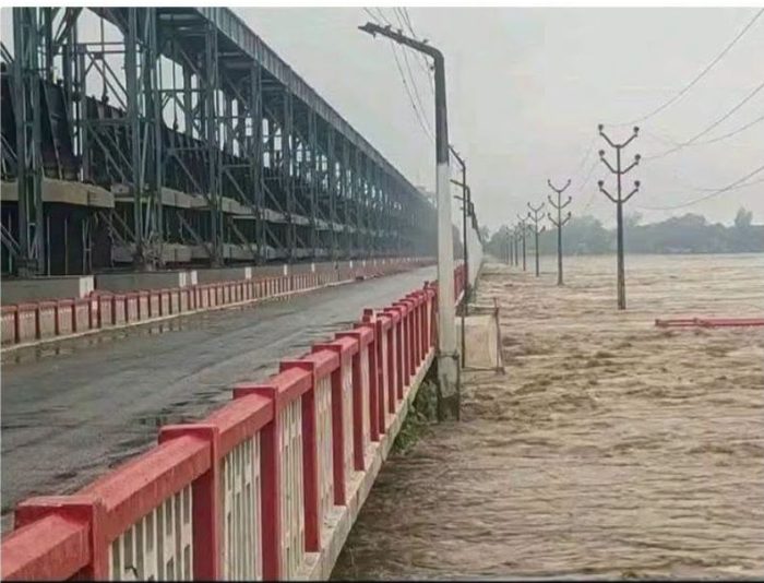 सप्तकोशीमा पानीको बहाव बढेसँगै ३१ ढोका खोलिए