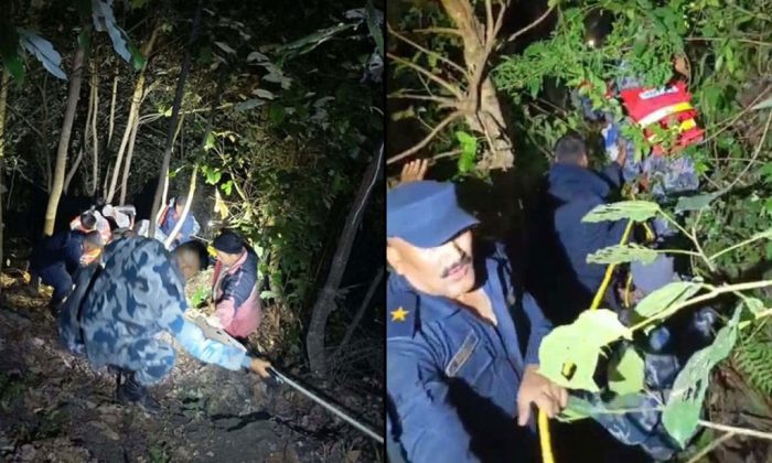 बीपी राजमार्गमा माइक्रोबस दुर्घटना, तीन जना घाइते